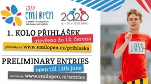 Emil Open 2020 - Preliminary Entries Open!