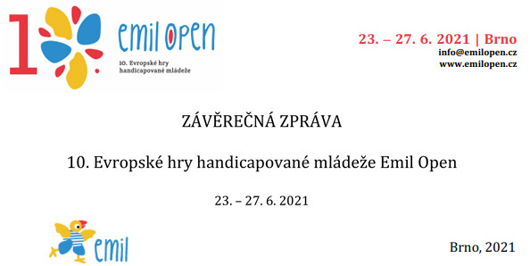 Závěrečná zpráva Emil Open 2021